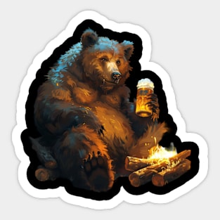 Grizzly Bear Epic Ecosystems Sticker